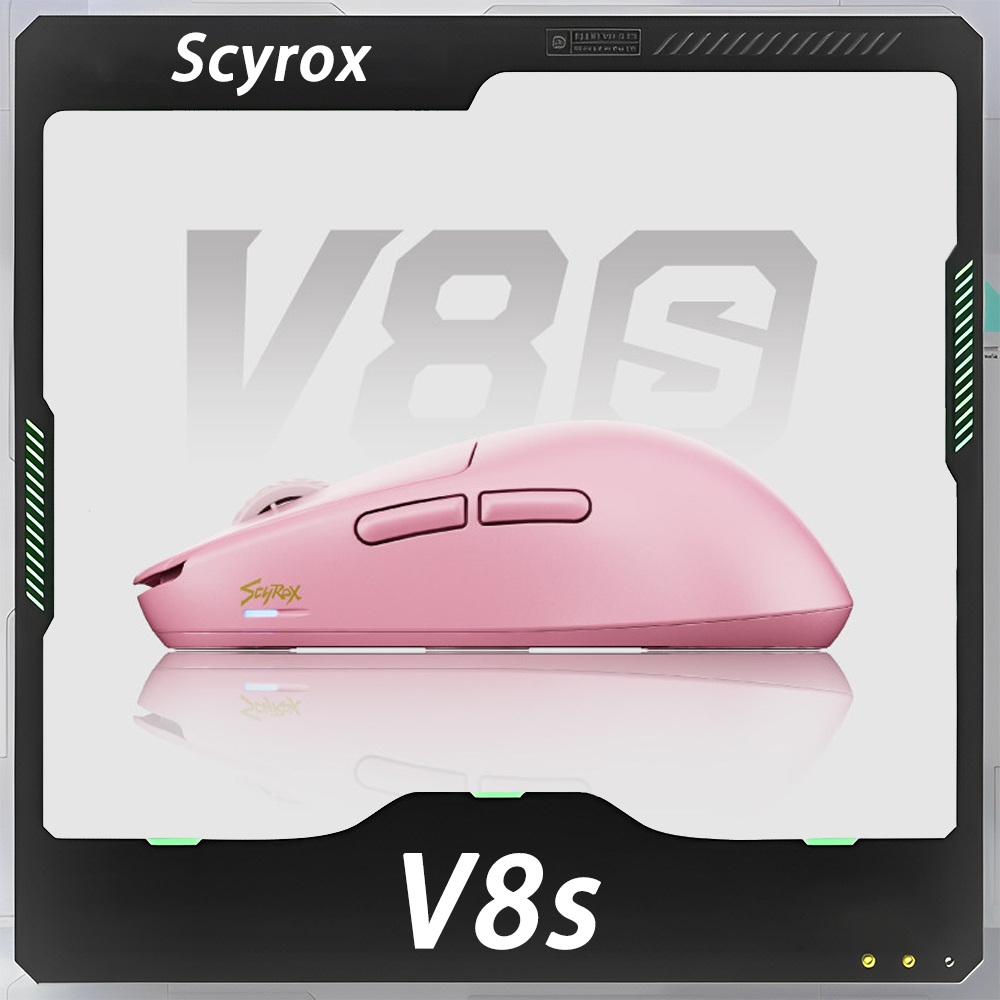 Gaming Hand Accessories - Scyrox V8s Gaming Muis Bedraad Draadloos