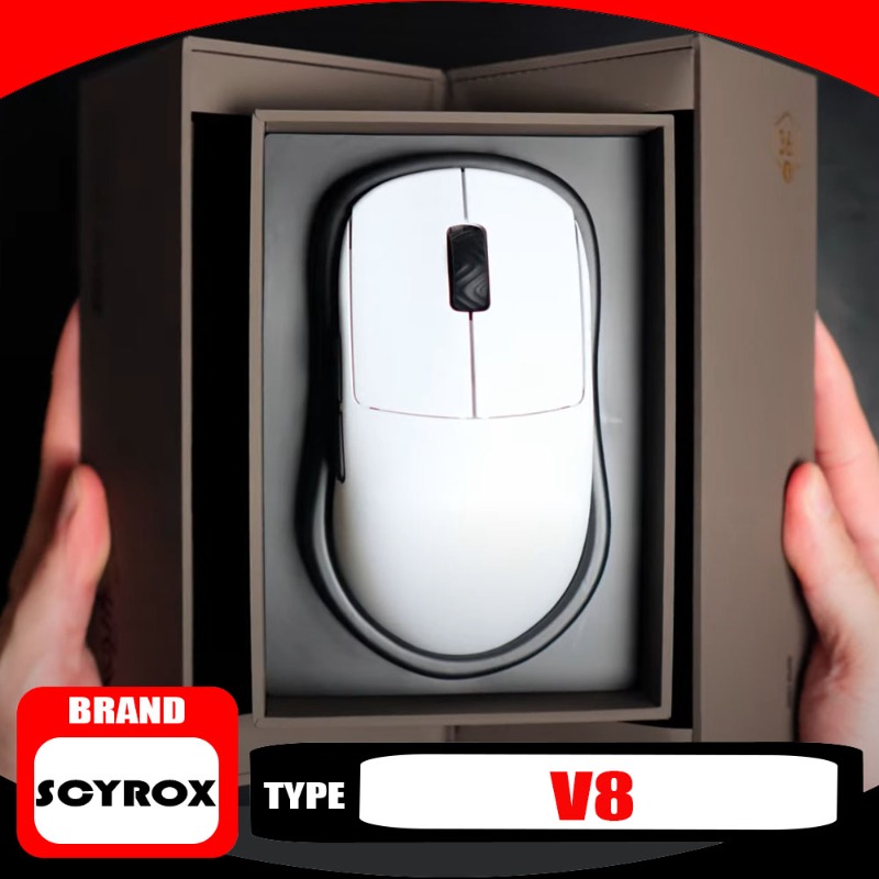 Gaming Hand Accessories - Scyrox V8 Lichtgewicht 36g draadloze muis