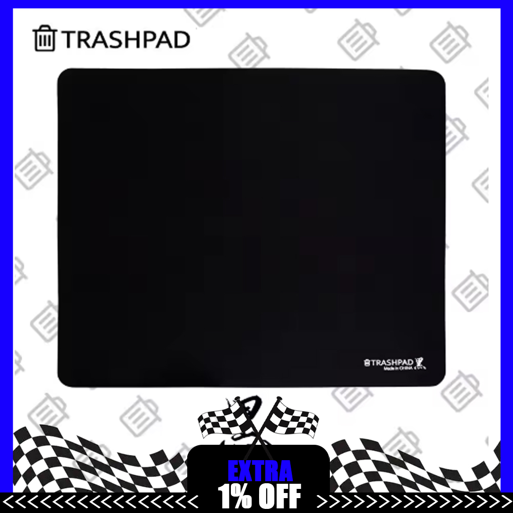 Gaming Accessories For Valorant - TRASHPAD ZWART Gaming Muismat FPS Gecontroleerde