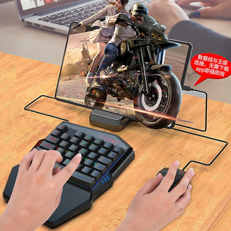 T-WOLF Tf900 One-Handed Keyboa - Gaming Hand Accessories recensie en prijs
