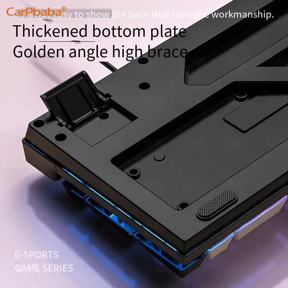 Carpbaba K500 104-toetsen USB  - Gaming Hand Accessories recensie en prijs