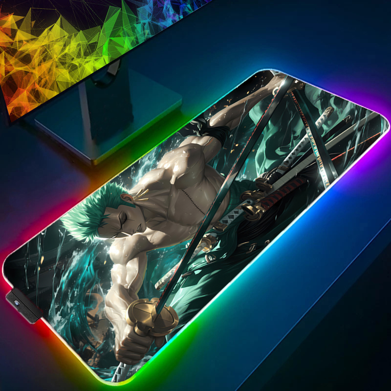 EEN STUK Zoro Muismat RGB Gami - Gaming Accessories Anime recensie en prijs