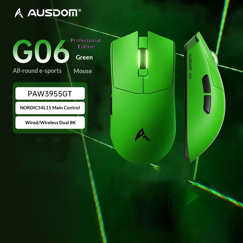 AUSDOM G06 Gamingmuis 8K PAW39 - Gaming Accessories For Valorant recensie en prijs