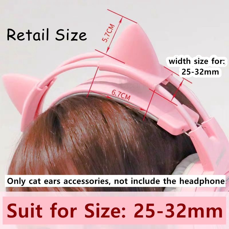 Roze siliconen kattenoren hang - Gaming Accessories Girls recensie en prijs